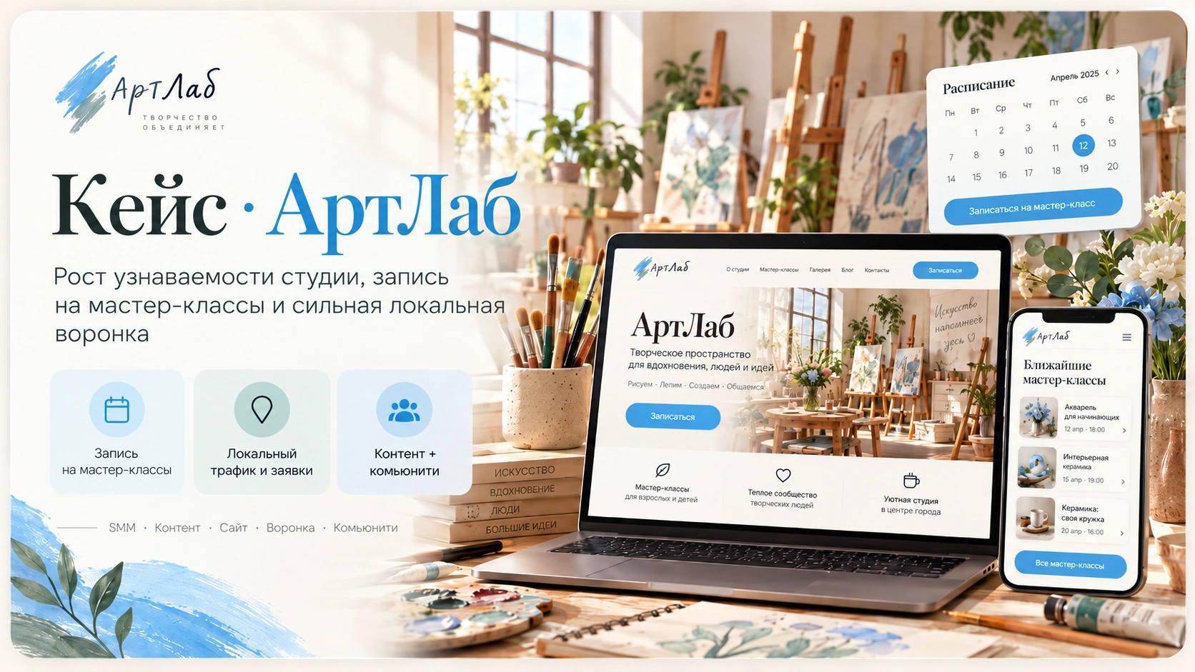 Кейс АртЛаб — творчество объединяет