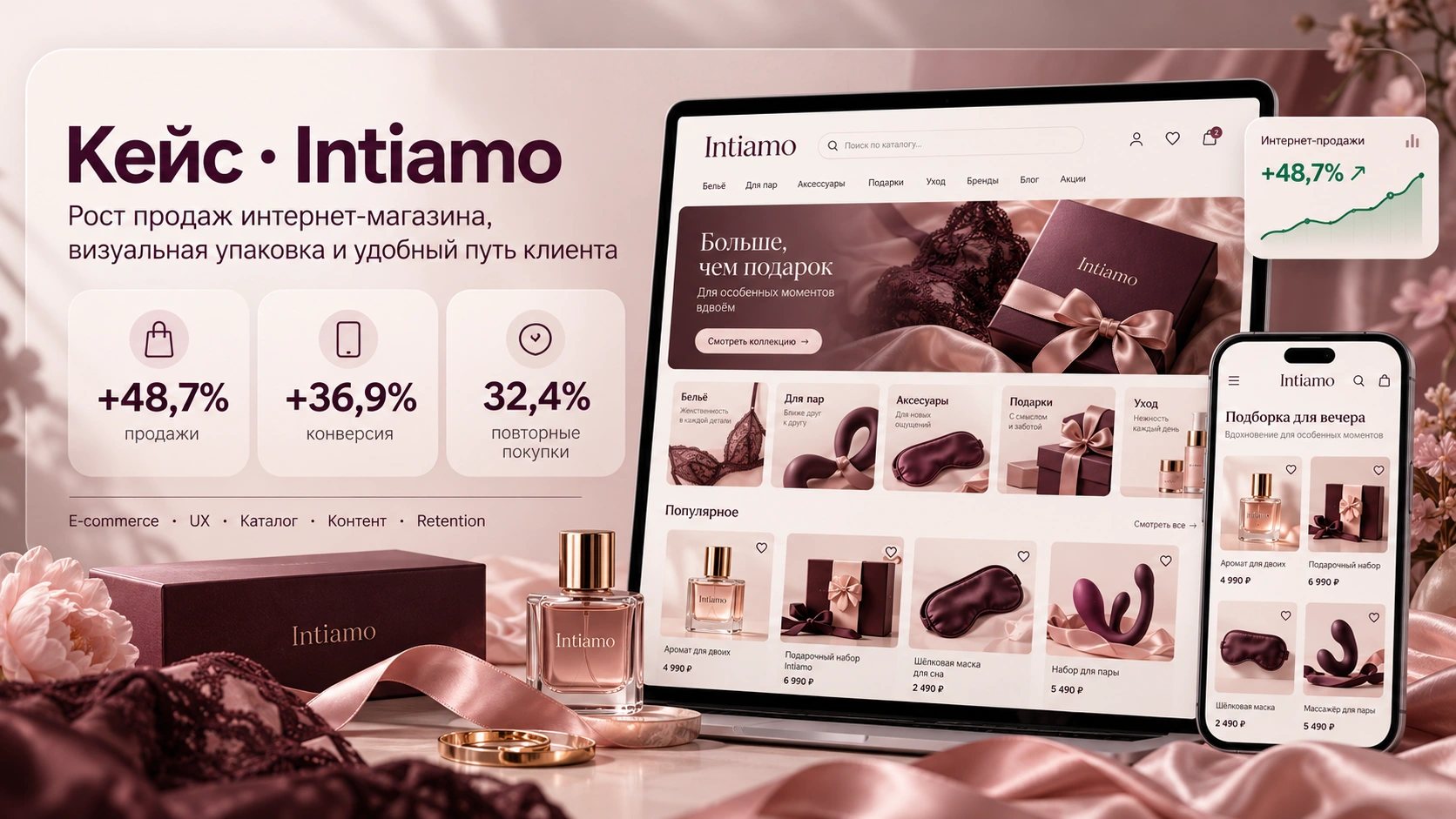 Проект интернет-магазина INTIAMO