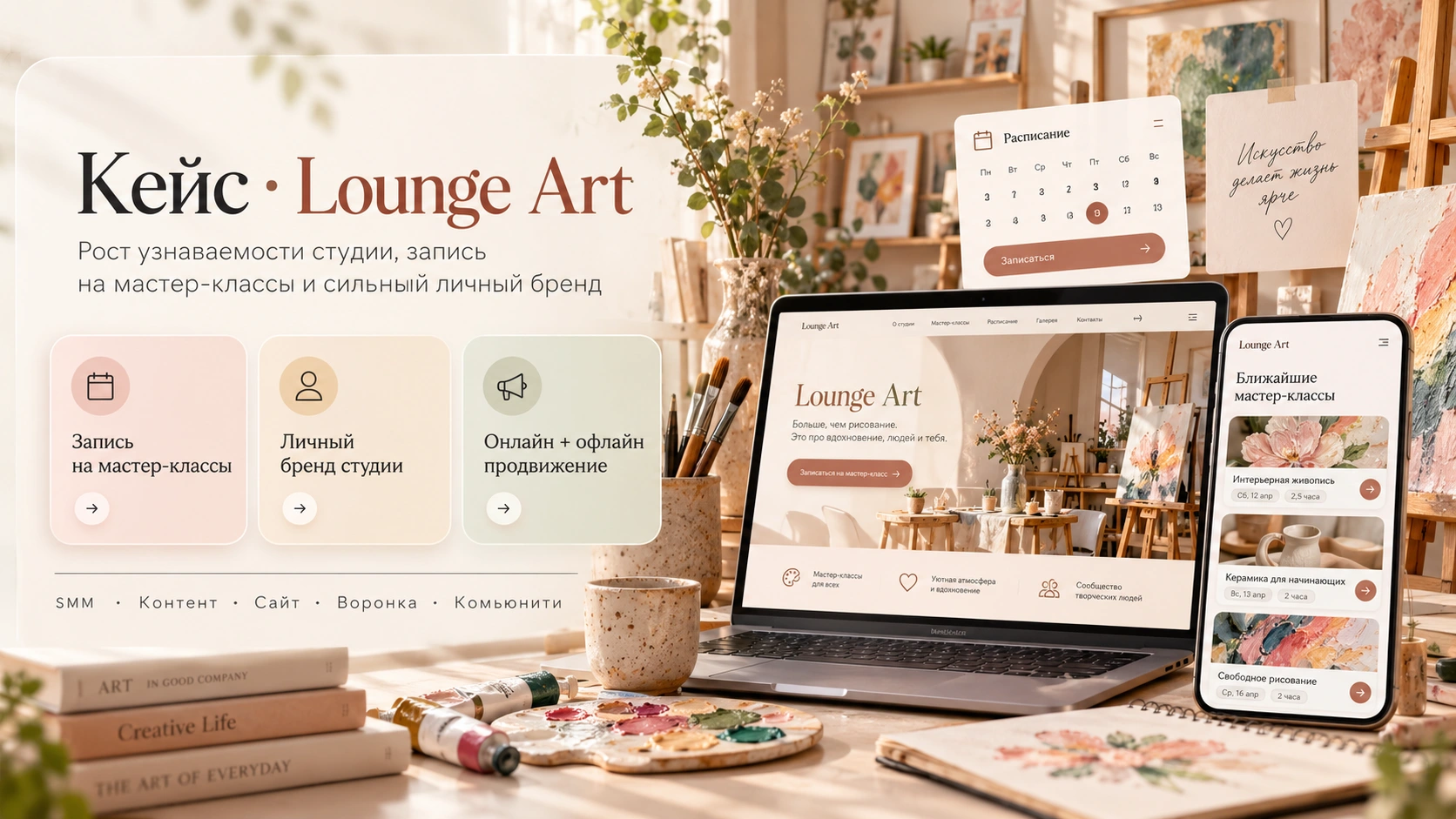 Проект арт-студии Lounge Art